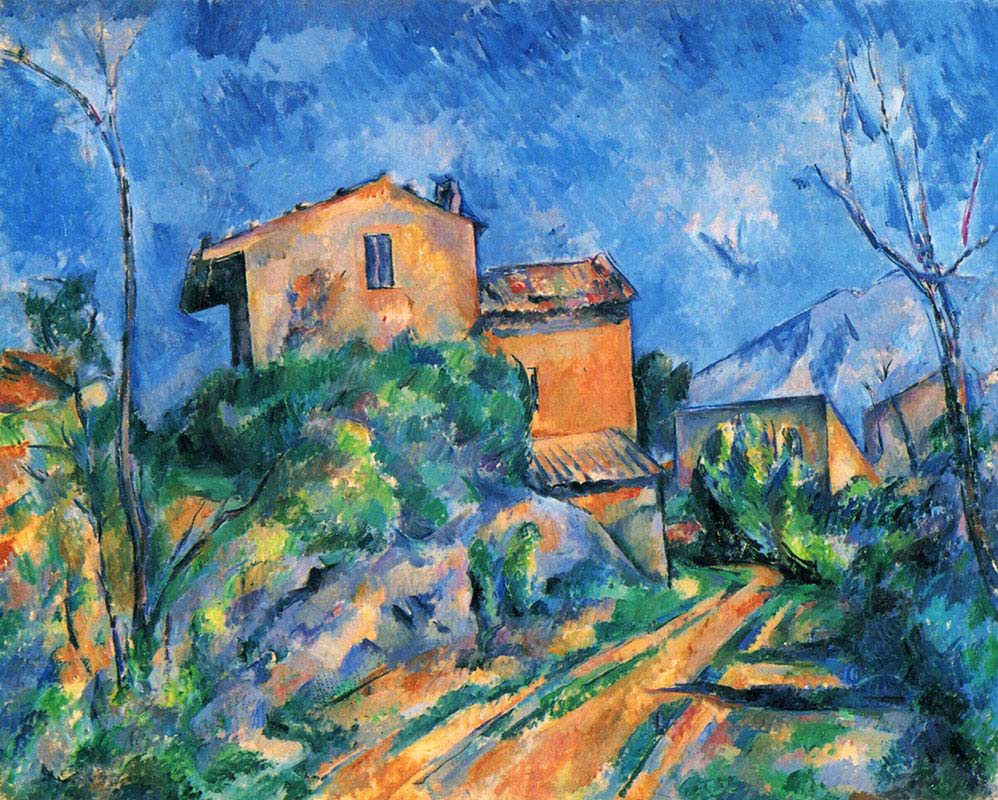 House on the way to the Chateau Noir